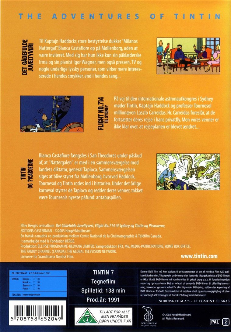 Tintin (DVD 7) (DVD)