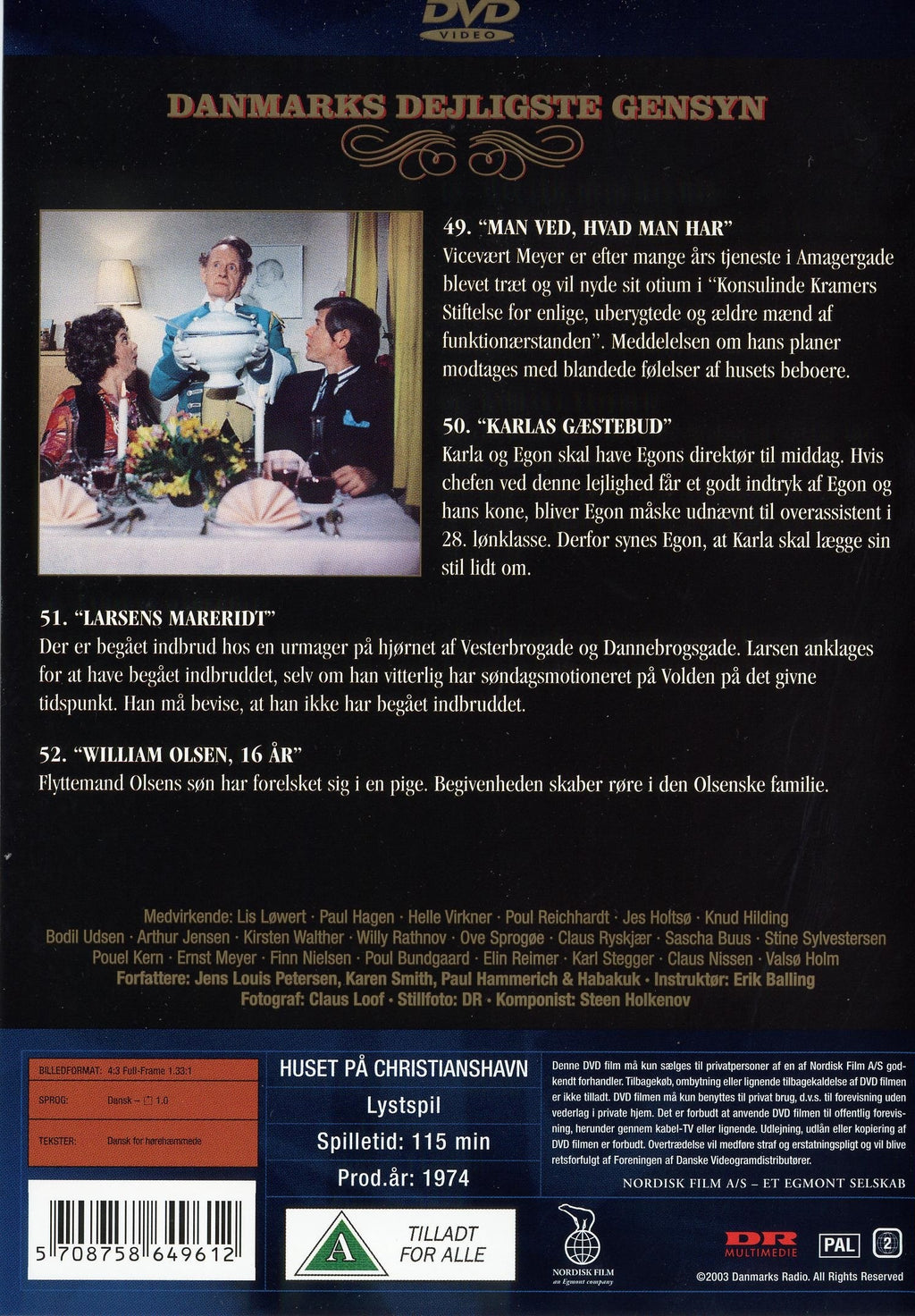 Huset på Christianshavn 13 (Afsnit 49-52) (DVD)