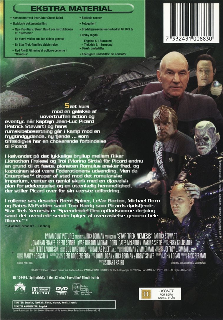 Star Trek: Nemesis (DVD)