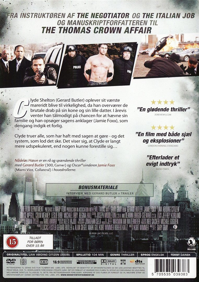 Nådeløs Hævn (DVD)