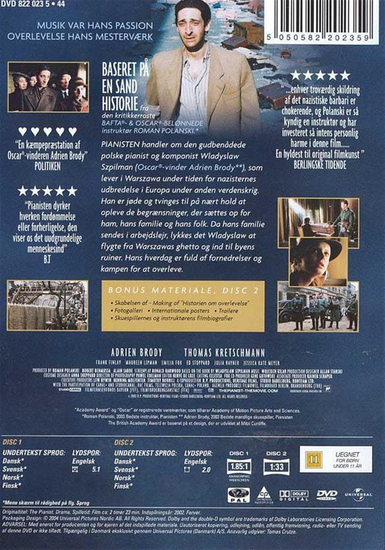 Pianisten (DVD)