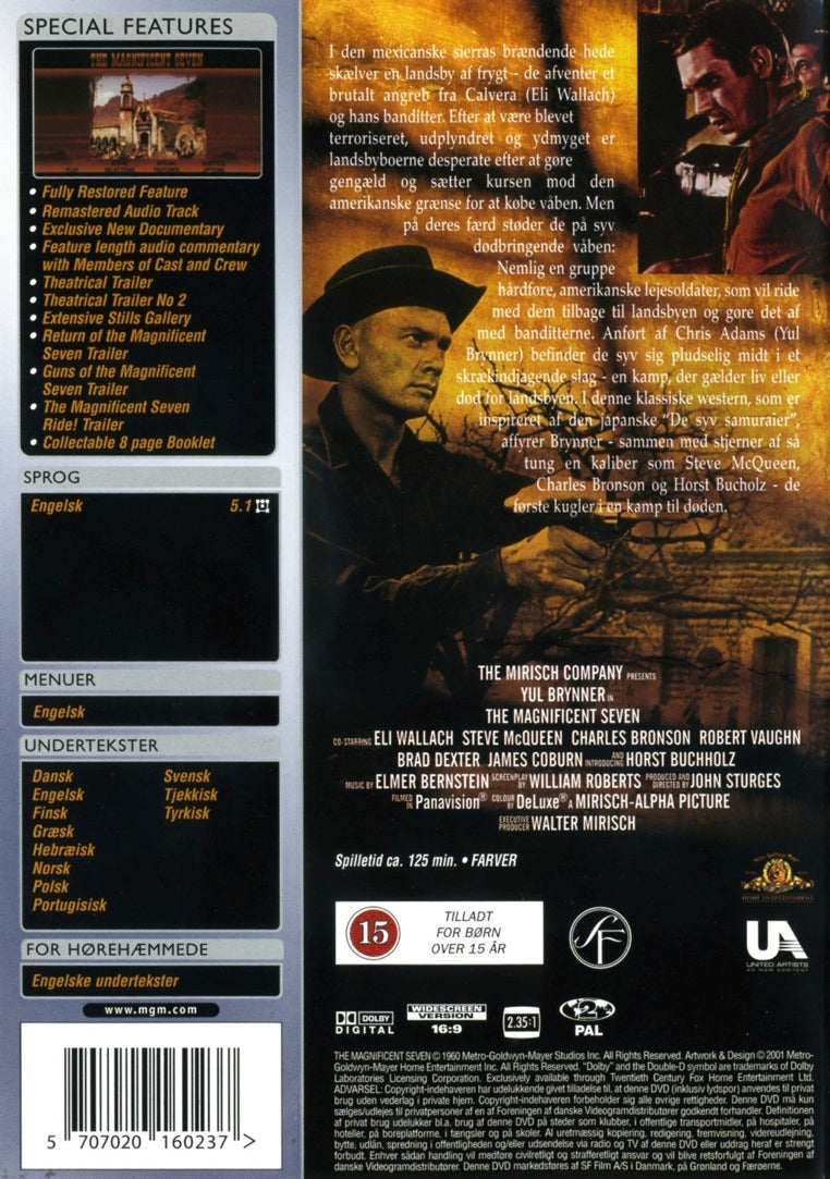 Syv Mænd Sejrer (DVD)