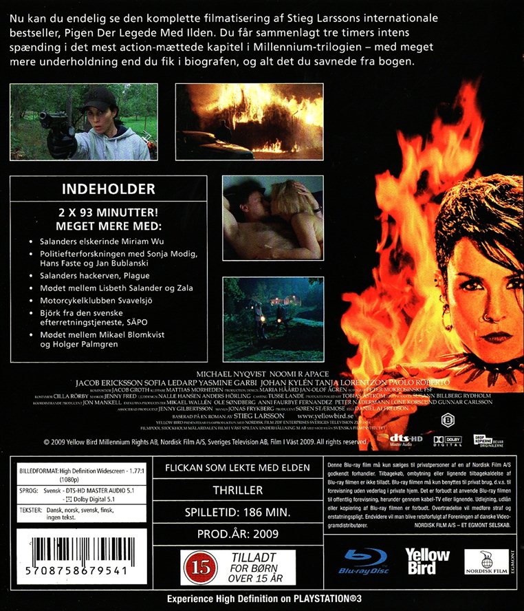 Pigen der legede med ilden (Blu-ray)