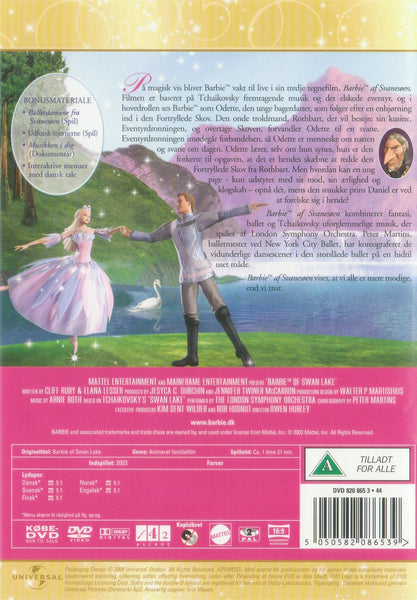 Barbie: Svanesøen (DVD)