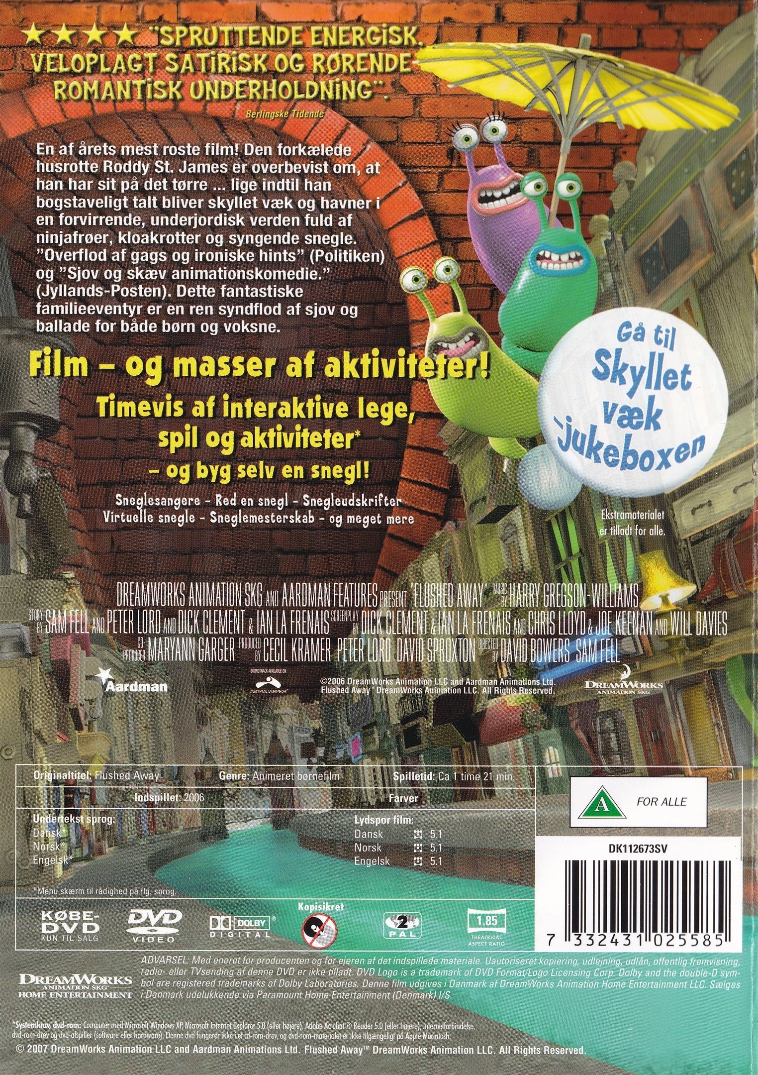 Skyllet Væk (DVD)