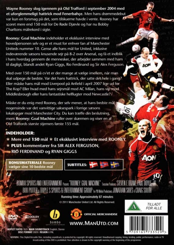 Rooney: Goal Machine (DVD)