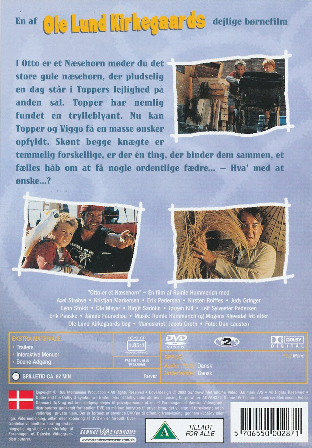 Otto er et næsehorn (DVD)