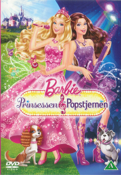 Barbie: Prinsessen & Popstjernen (DVD)