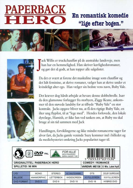 Paperback Hero (DVD)