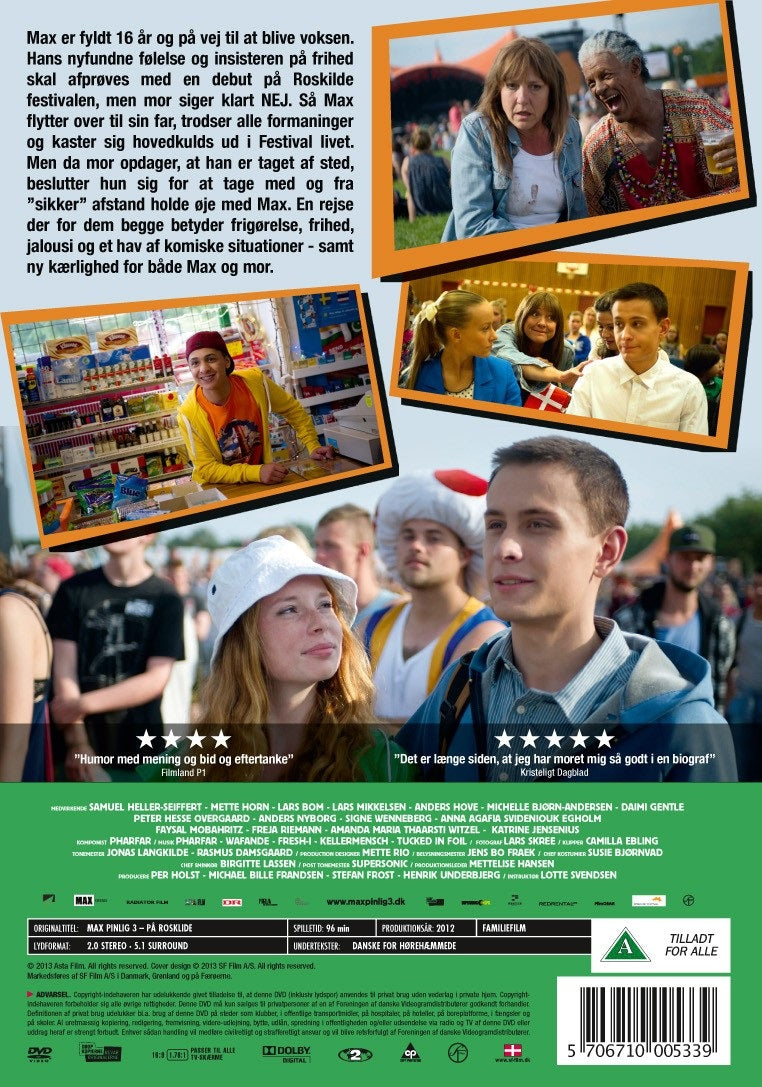 Max Pinlig 3 - På Roskilde (DVD)