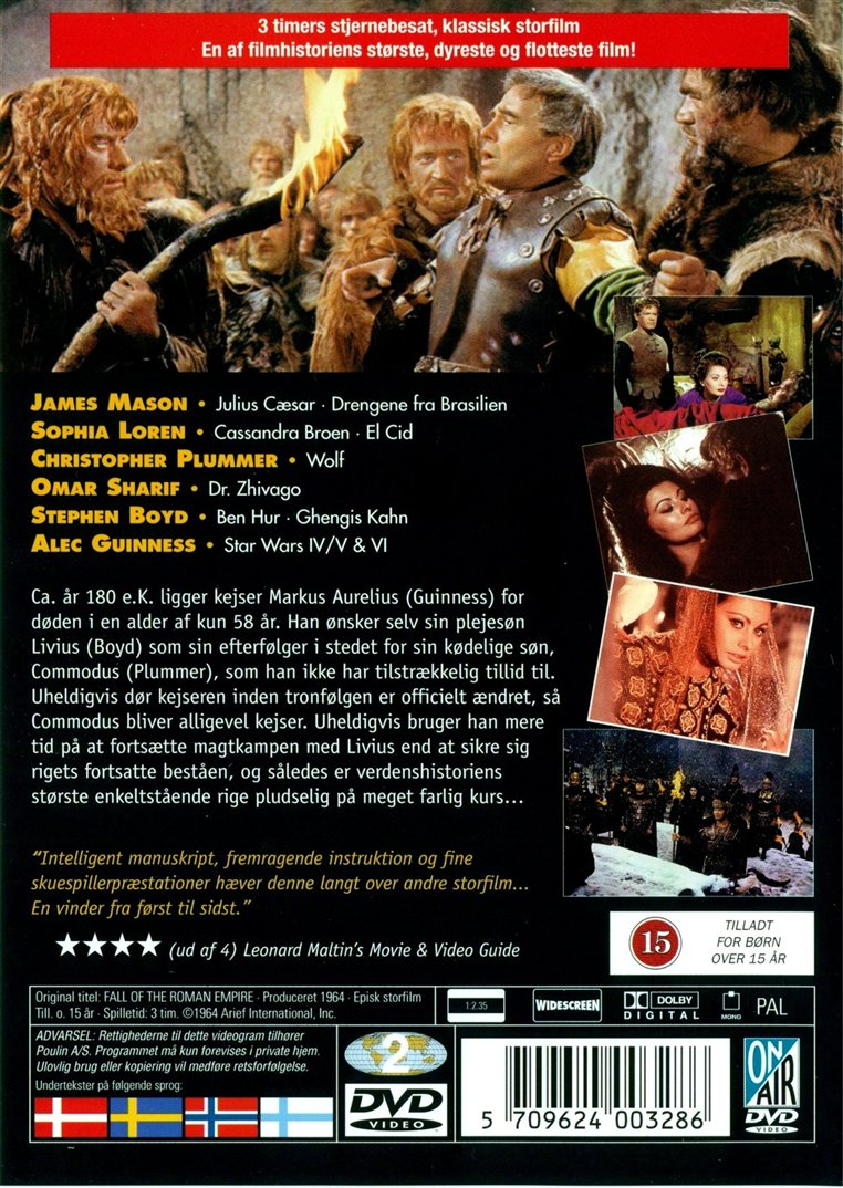 Romerrigets fald (DVD)