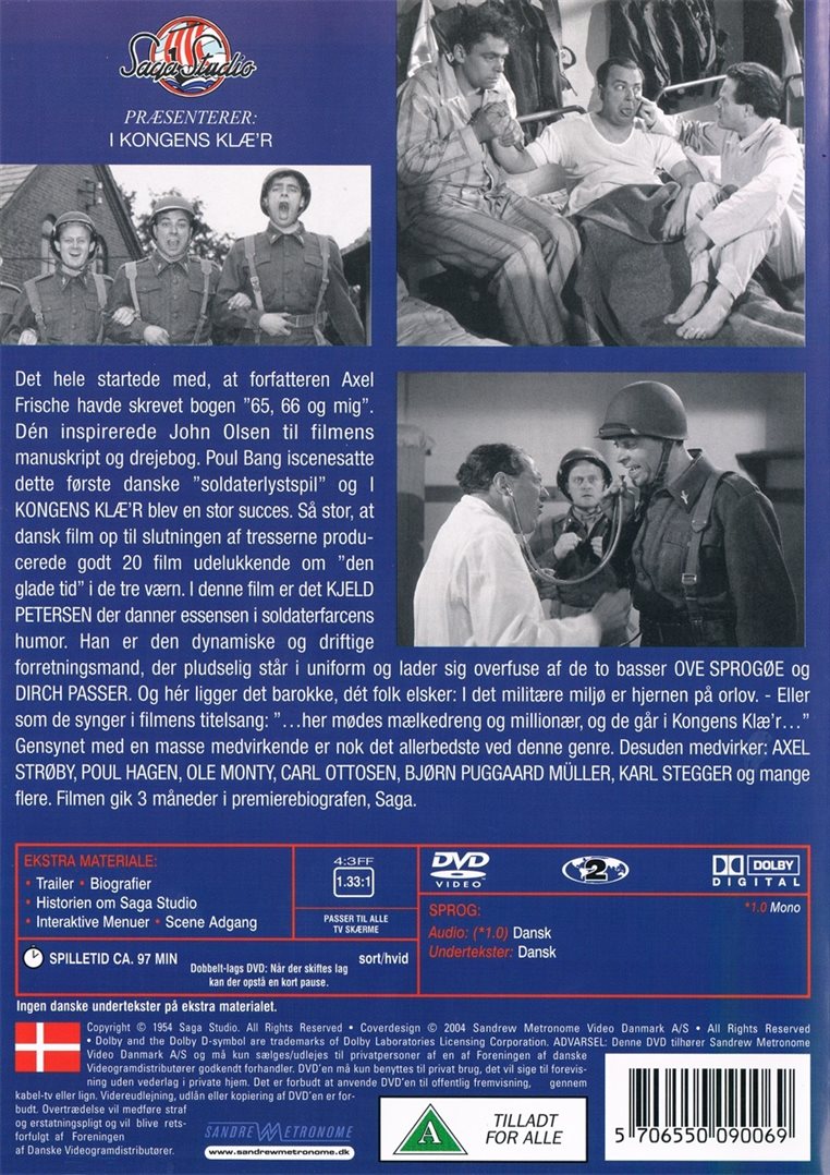 I kongens klær (DVD)