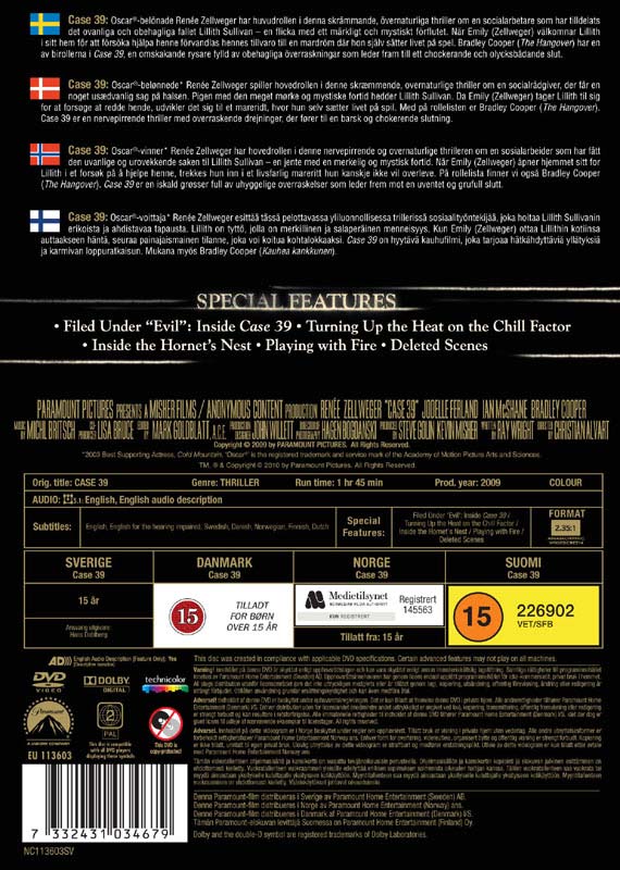 Case 39 (DVD)