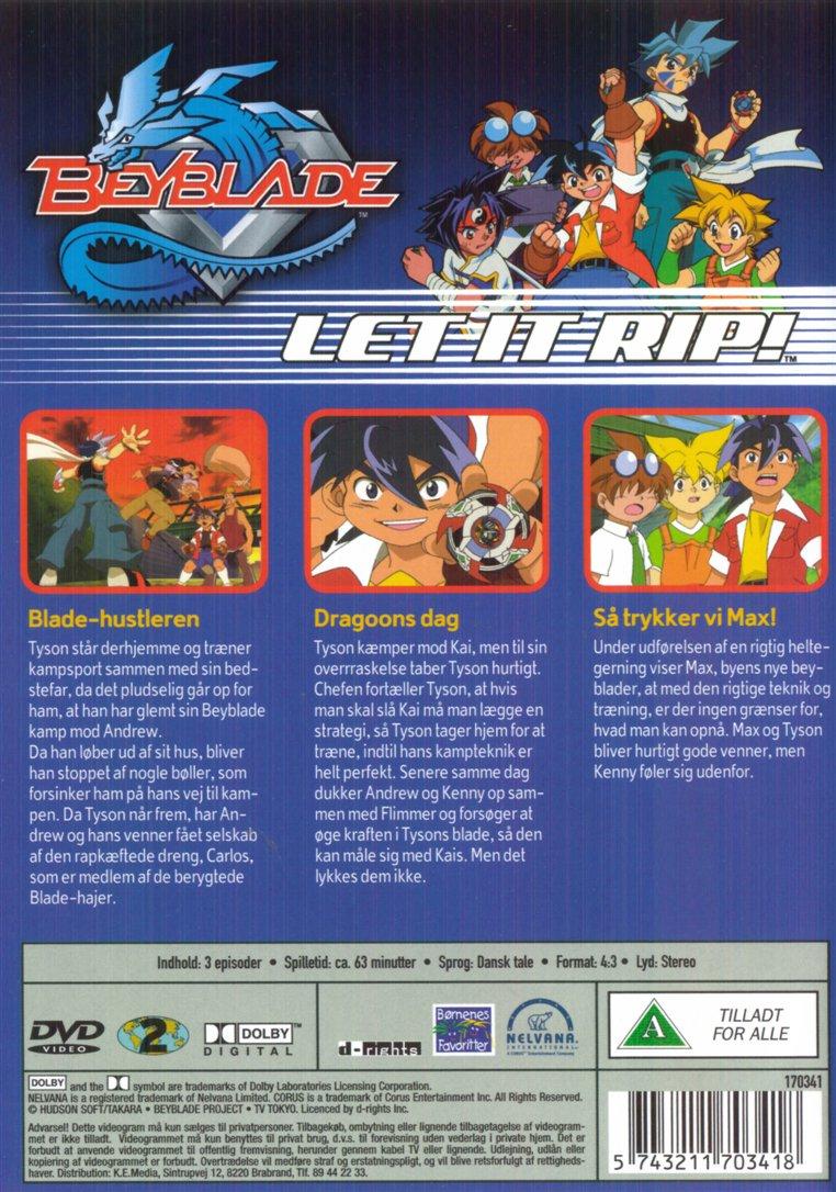 Beyblade #1: Let It Rip! (DVD)