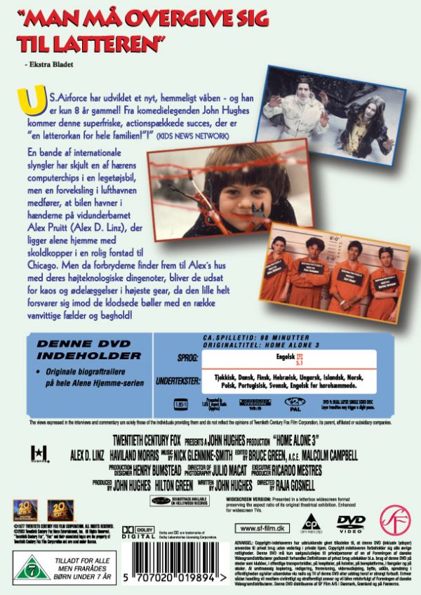 Alene Hjemme 3 (DVD)