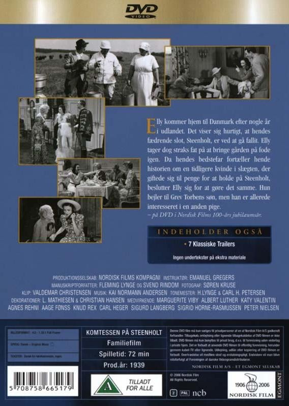 Komtessen på Steenholt (DVD)