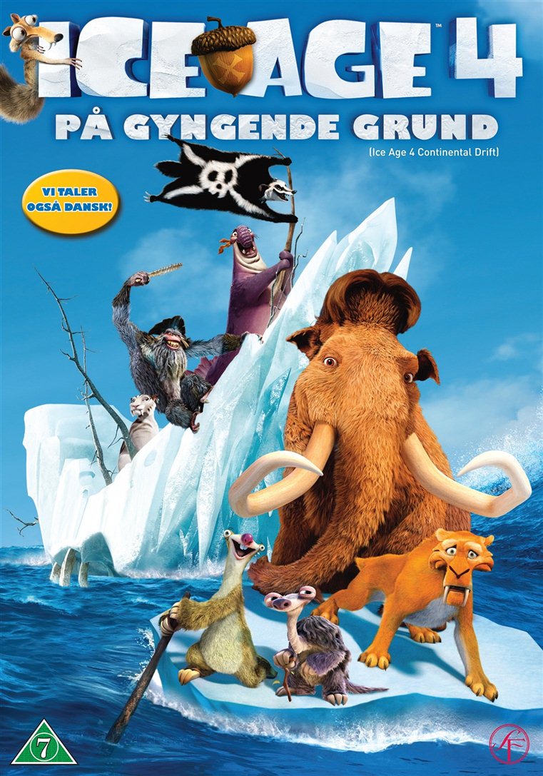 Ice Age 4: På Gyngende Grund (DVD)