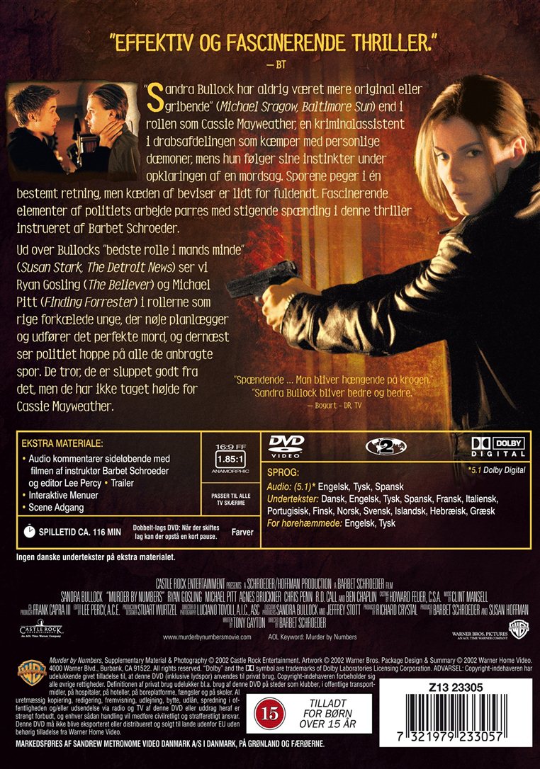 Murder By Numbers (DVD)