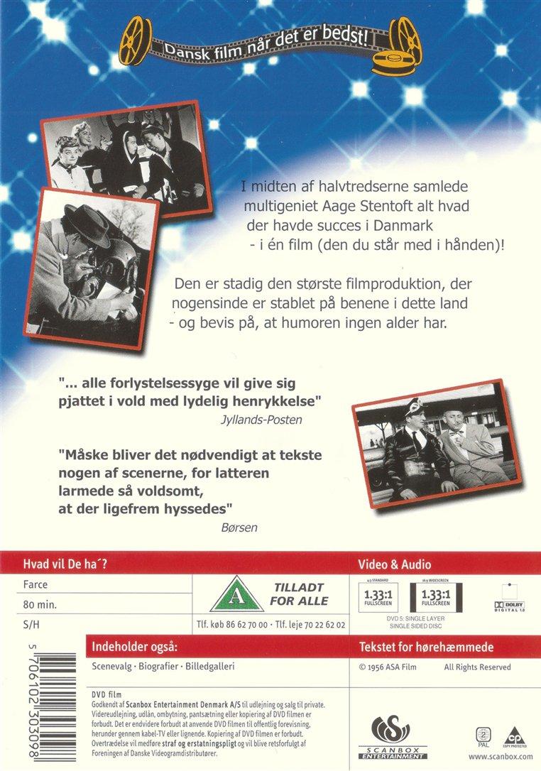 Hvad vil De ha'? (DVD)
