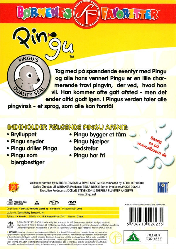 Pingu - Brylluppet (DVD)