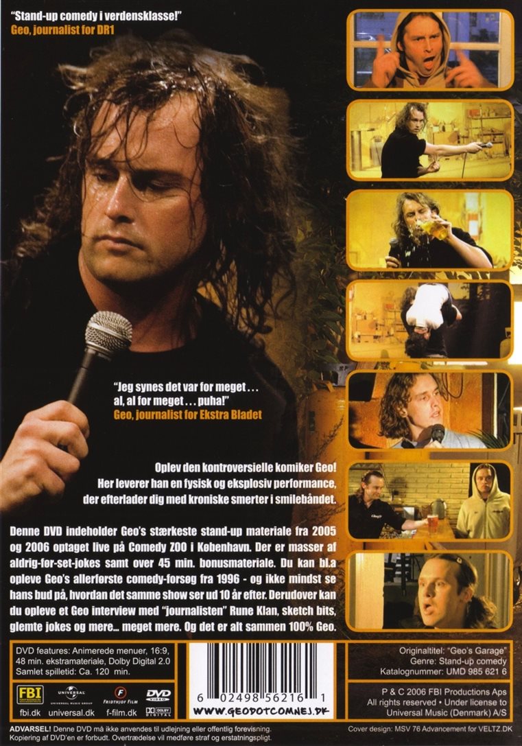 Geo's Garage (DVD)