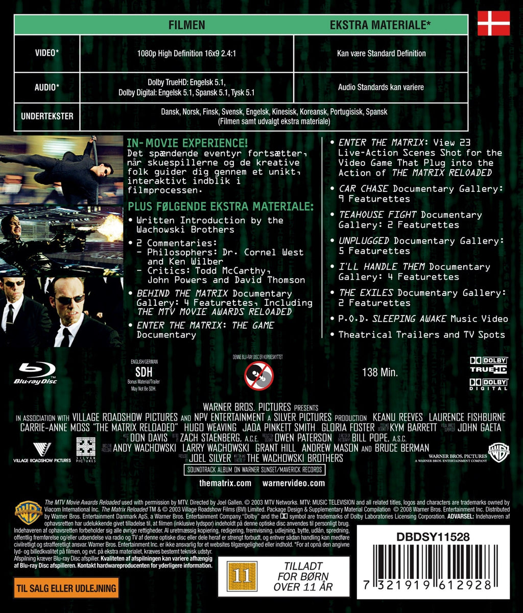 The Matrix Reloaded (Blu-ray)