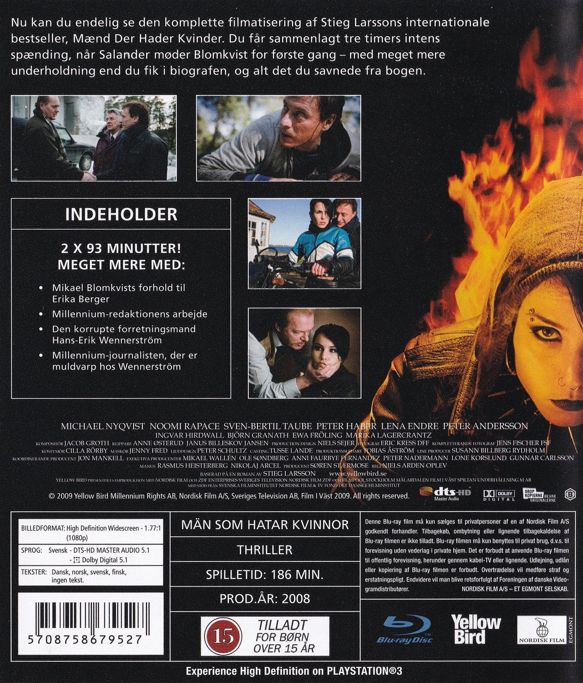 Mænd der hader kvinder (Blu-ray)