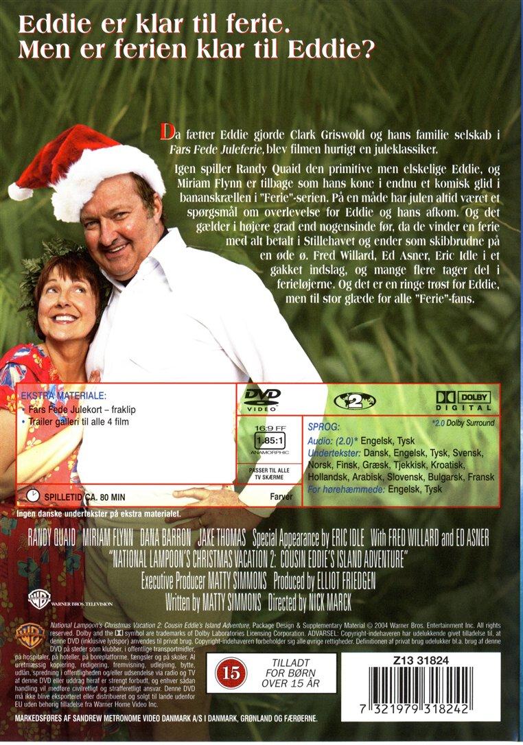 Fars Fede Juleferie 2: På Eventyr Med Fætter Eddie (DVD)