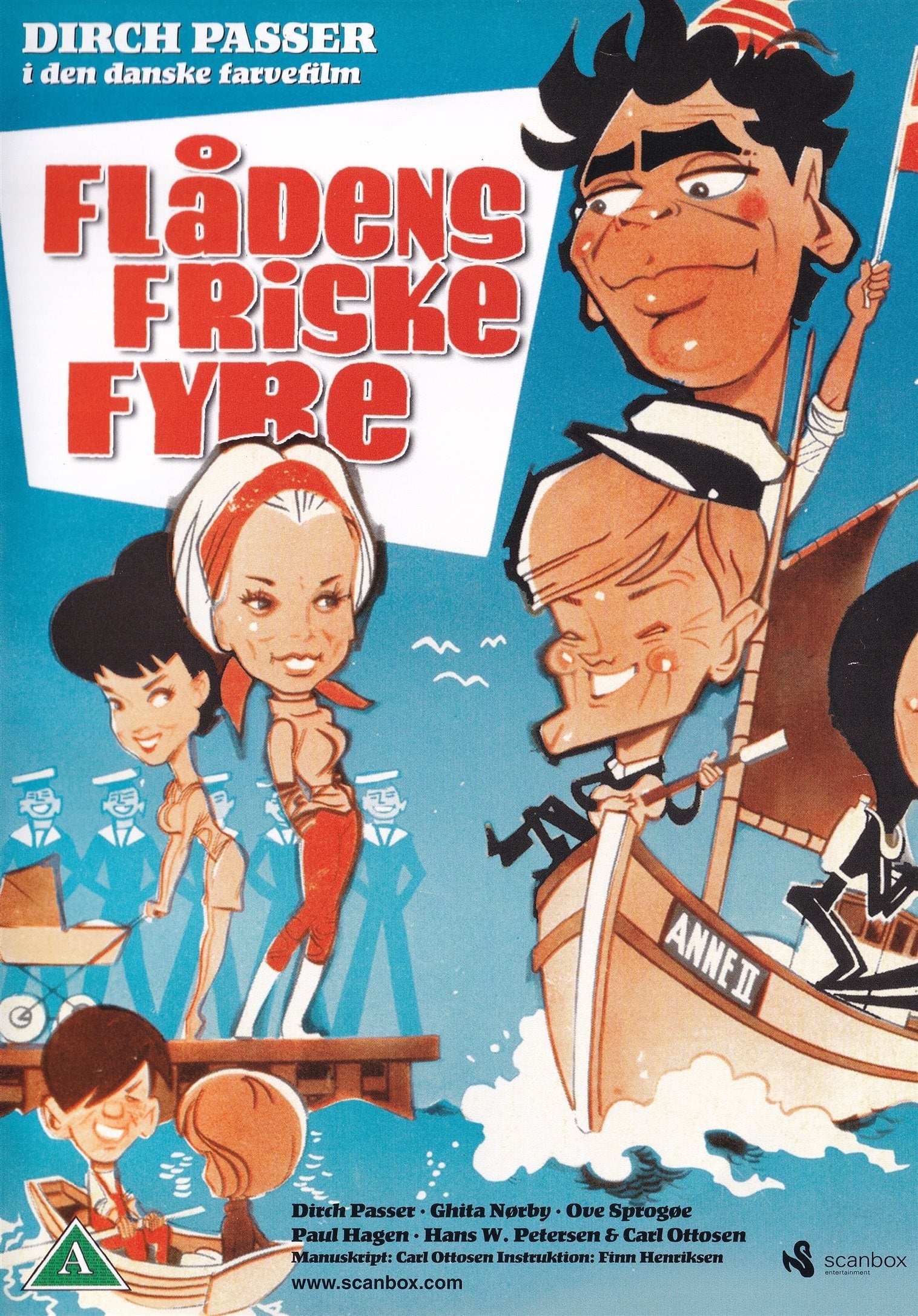 Flådens friske fyre (DVD)