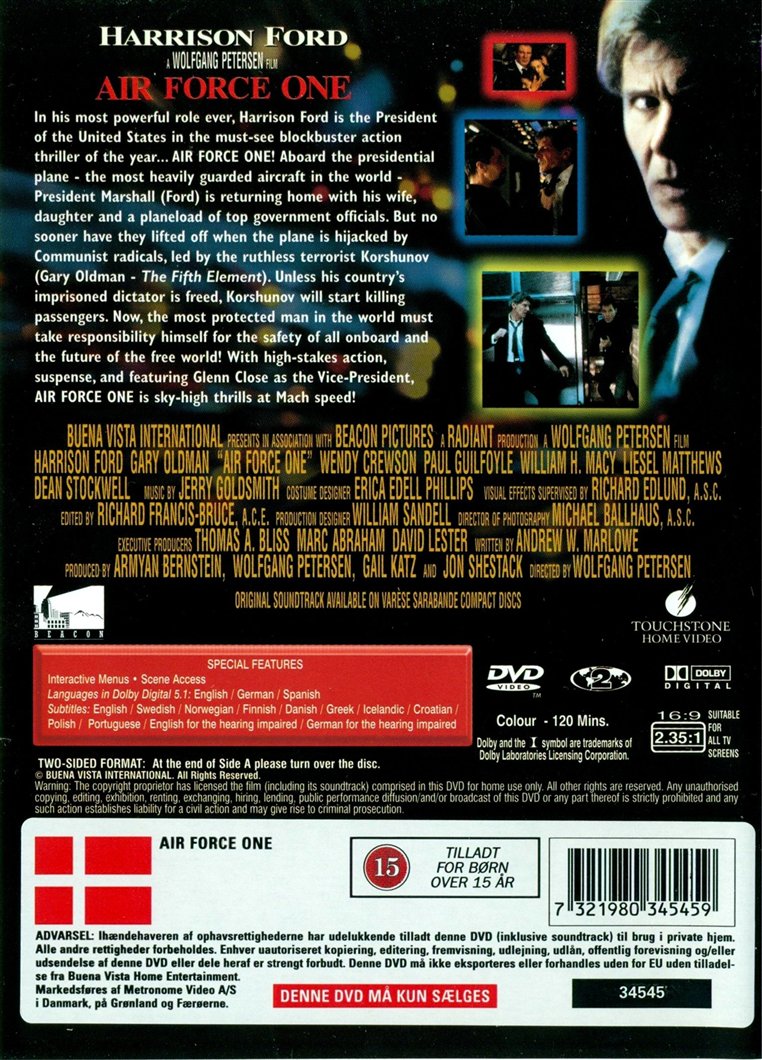 Air Force One (DVD)