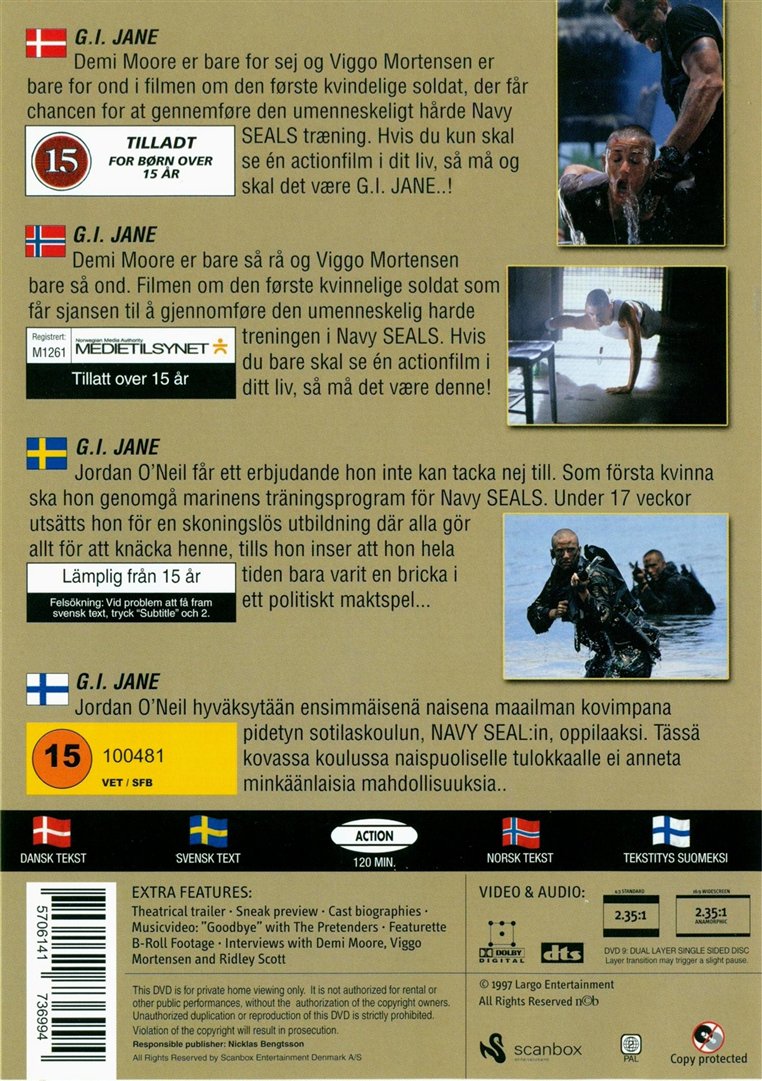 G. I. Jane (DVD)