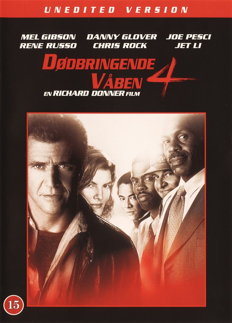 Dødbringende våben 4 (DVD)