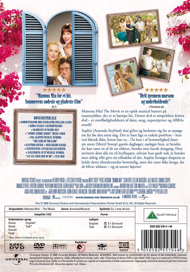 Mamma Mia!: The Movie (DVD)