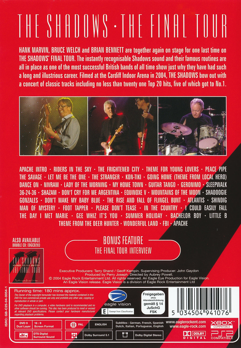The Shadows: The Final Tour (DVD)