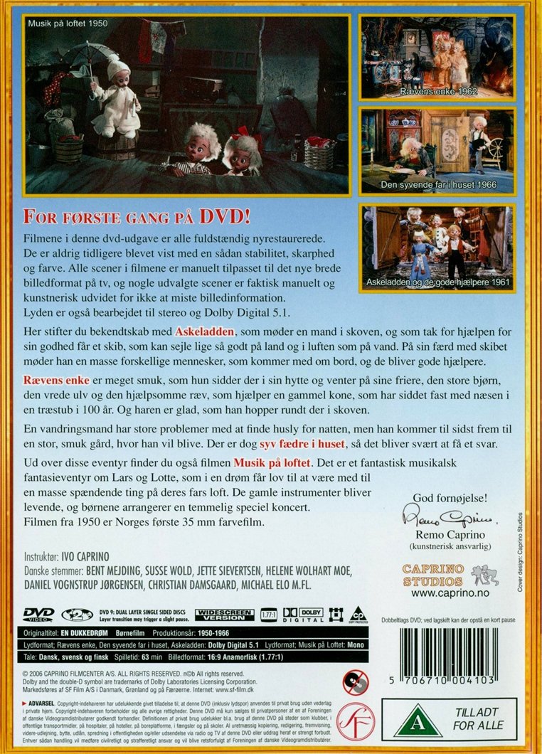 Musik på loftet og andre historier (DVD)
