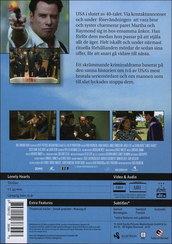 Lonely hearts killers (DVD)