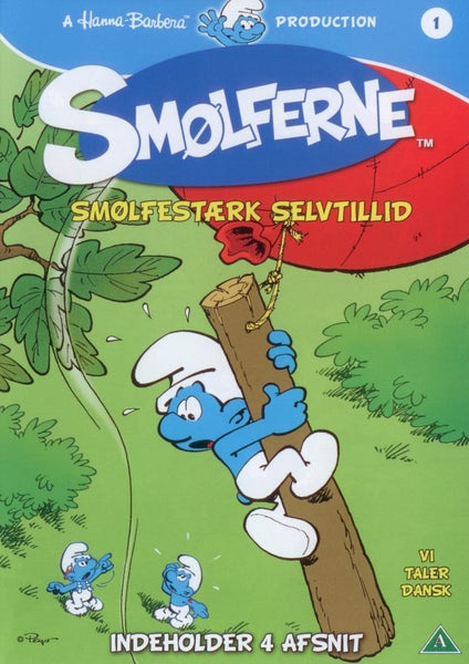 Smølferne 1 - Smølfestærk selvtillid (DVD)