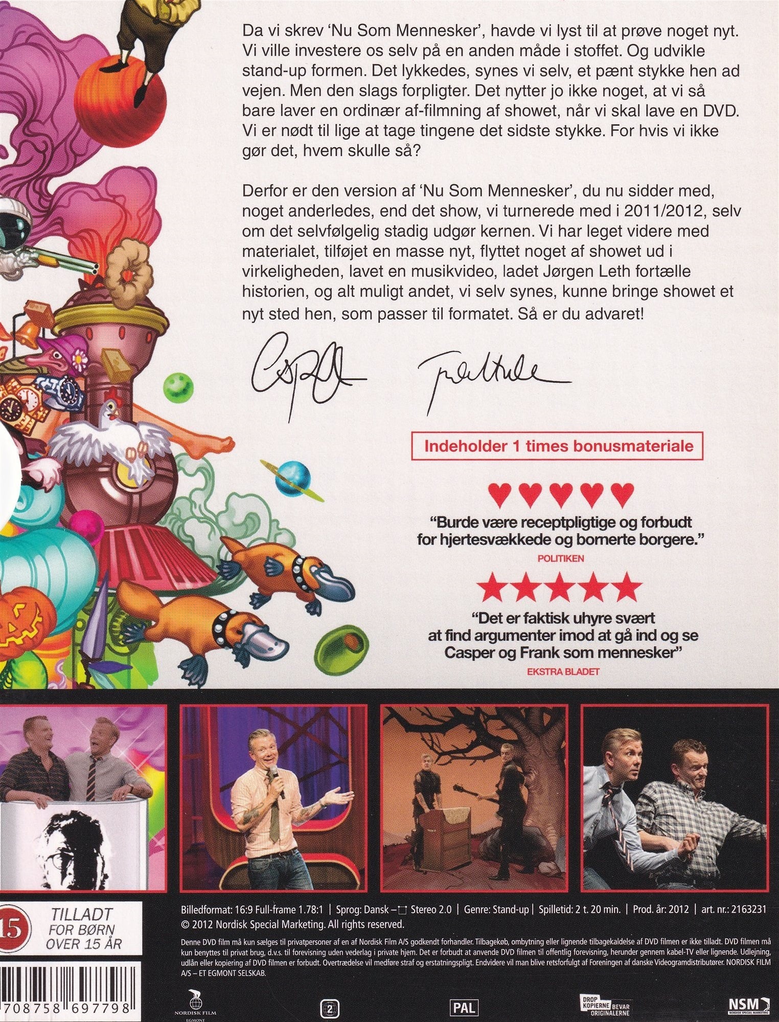 Casper & Frank: Nu som Mennesker (DVD)