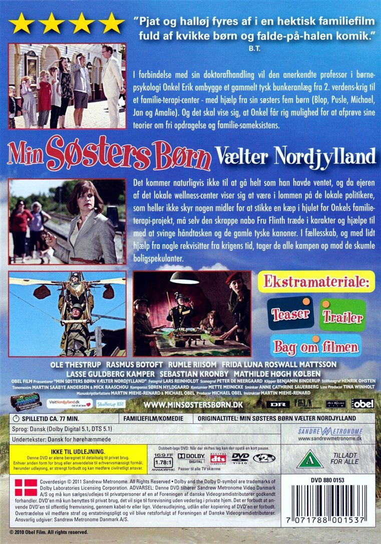Min Søsters Børn Vælter Nordjylland (DVD)