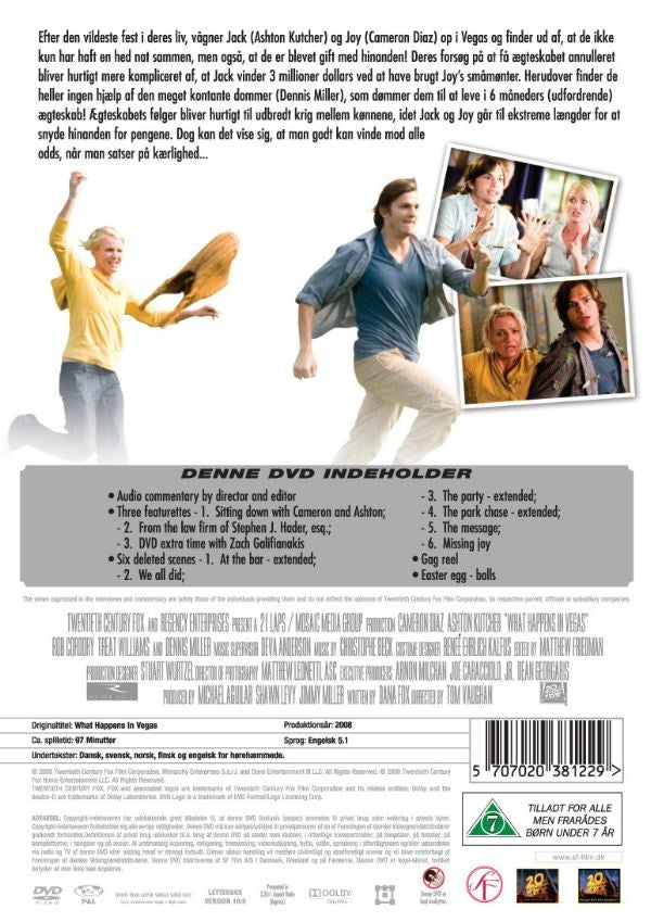 What Happens in Vegas [Til jackpot os skiller] (DVD)
