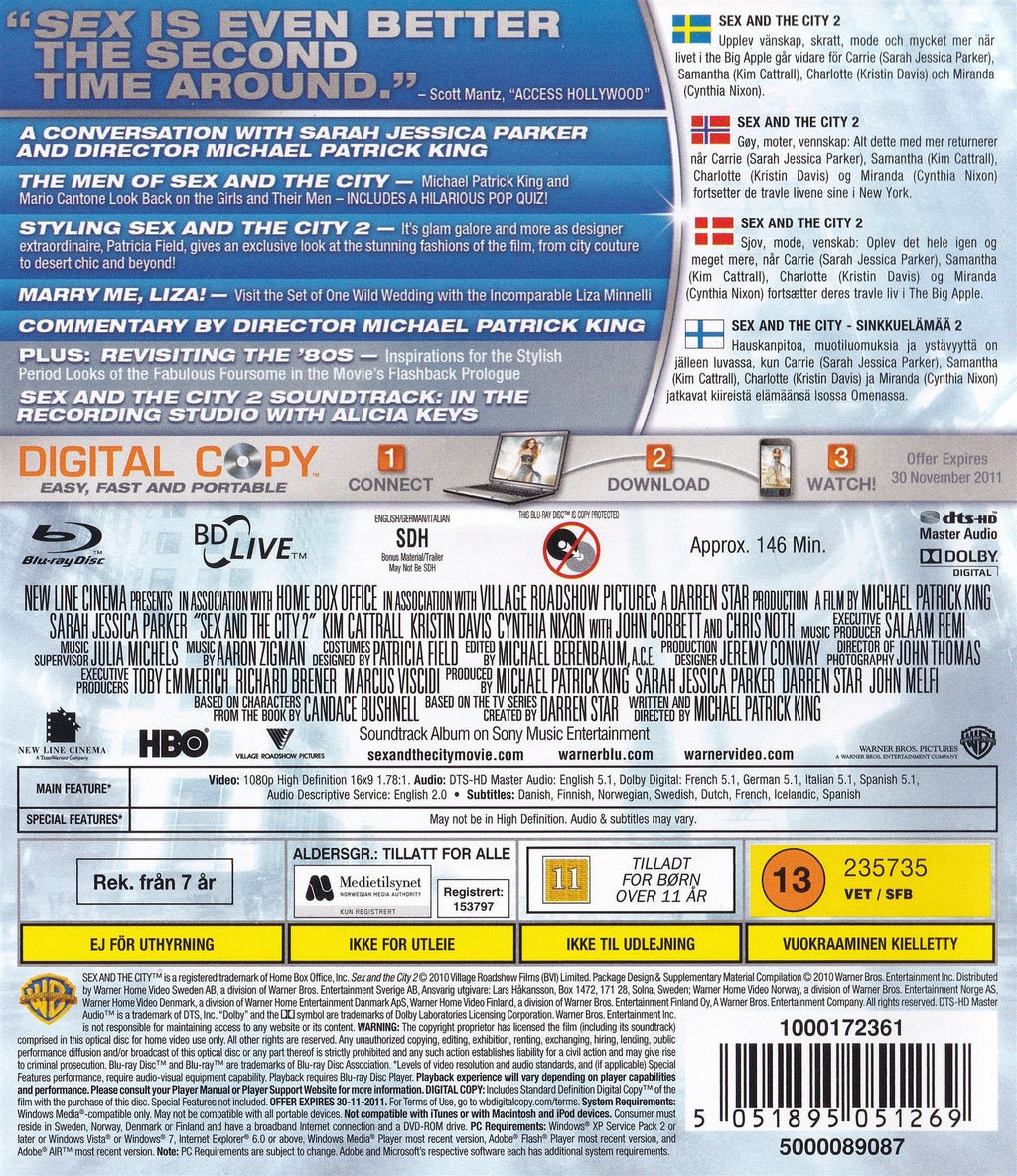 Sex and the City 2 (Blu-ray)
