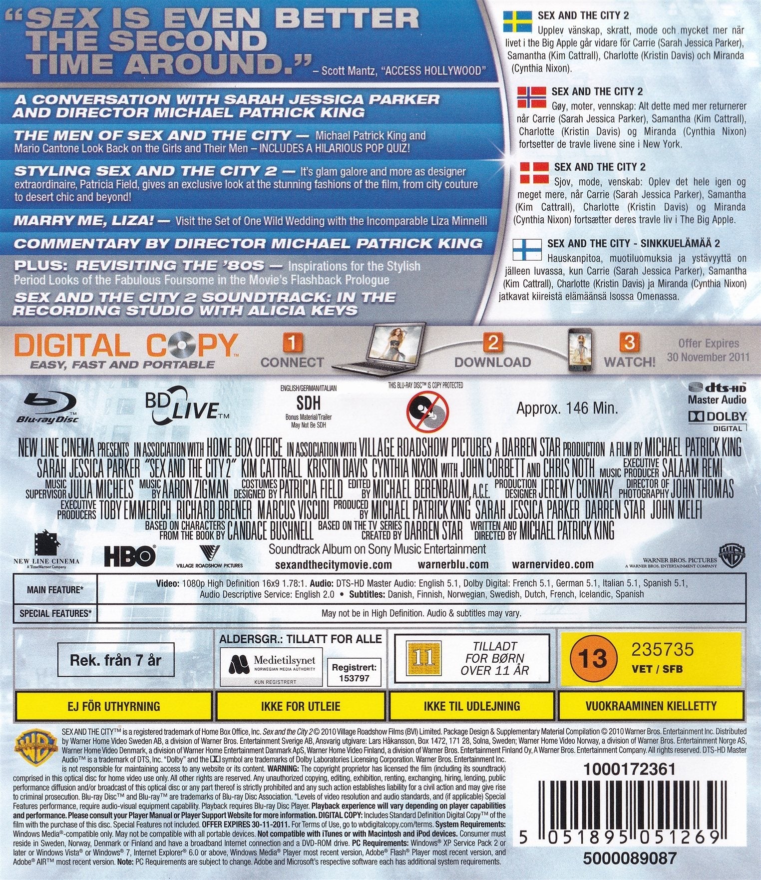 Sex and the City 2 (Blu-ray)