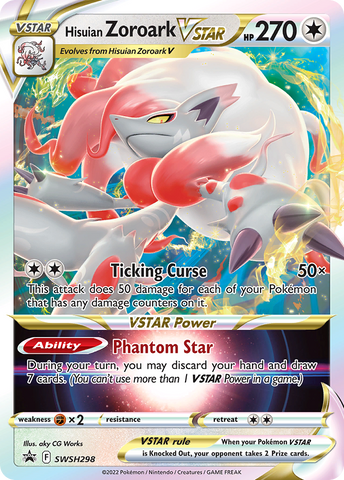 Hisuian Zoroark VSTAR - SWSH298