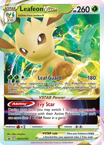 Leafeon VSTAR - SWSH195 - Promo