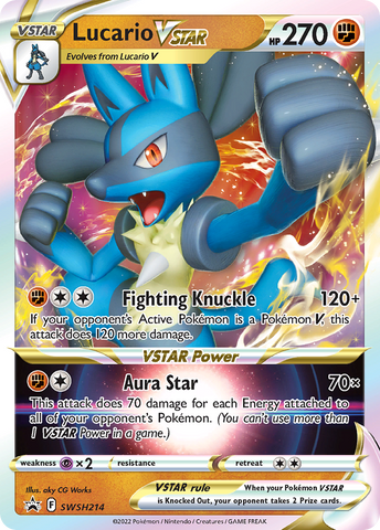 Lucario VSTAR - SWSH214