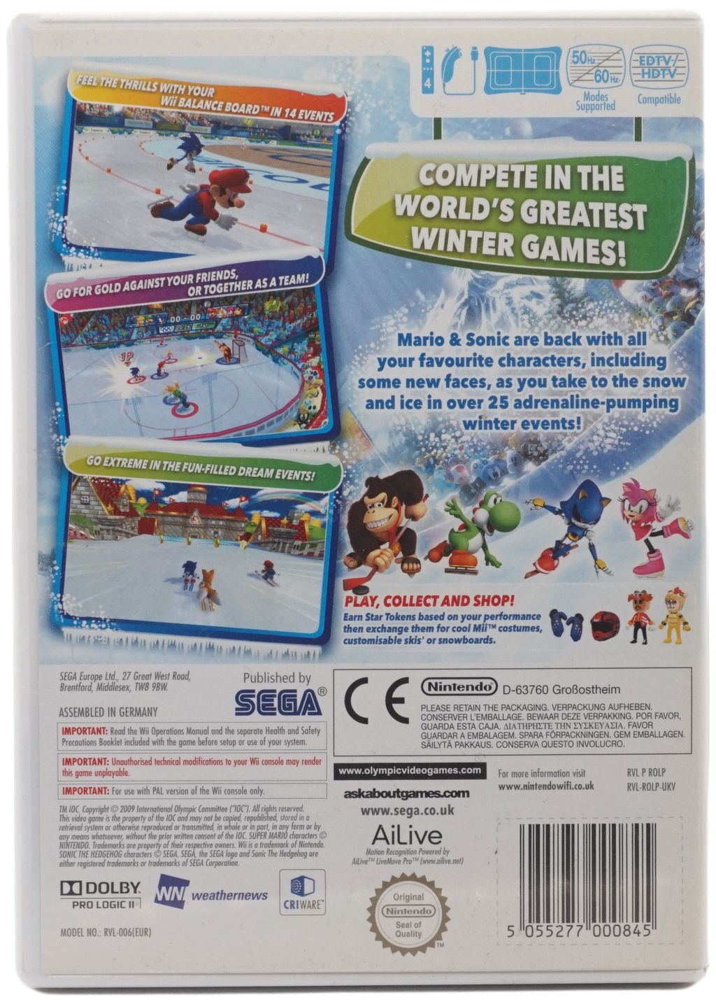 Mario & Sonic at the Olympic Games - Beijing 2008 (Wii)