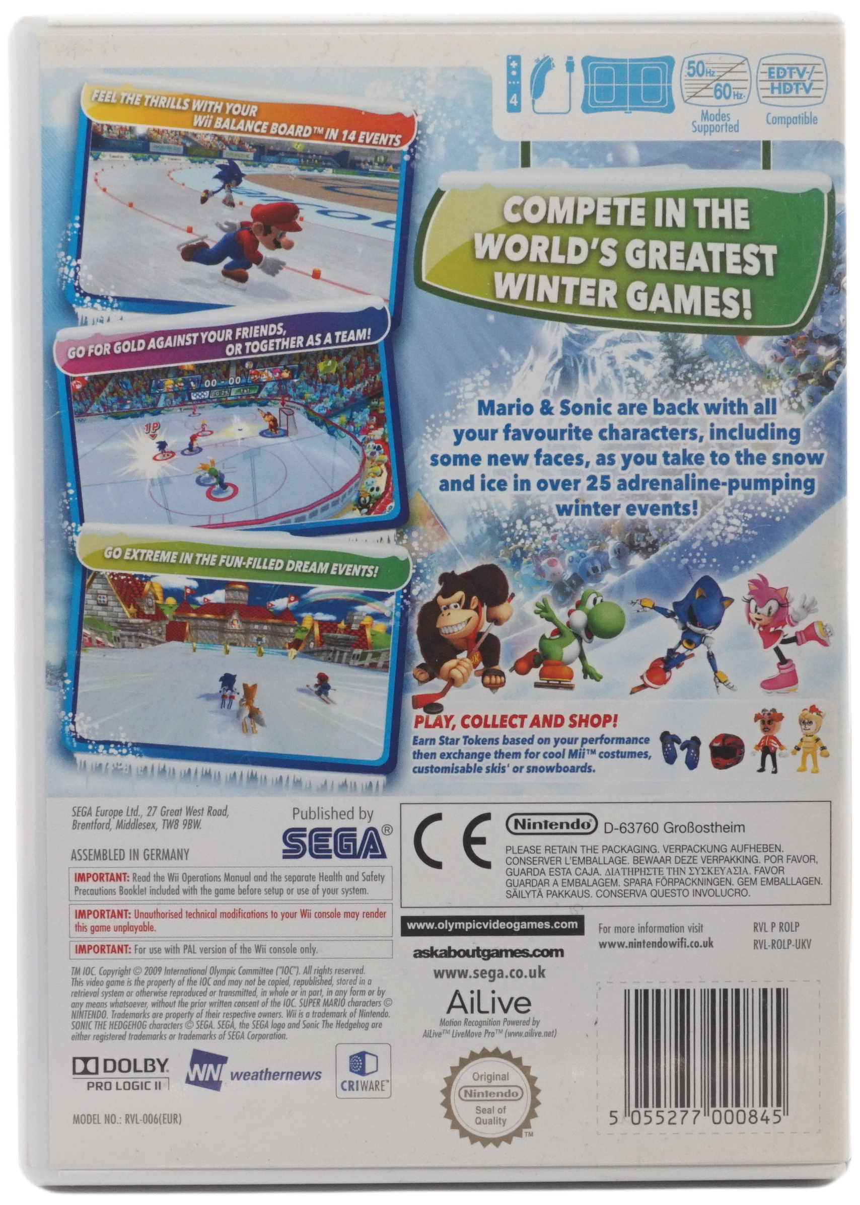 Mario & Sonic at the Olympic Games - Beijing 2008 (Wii)