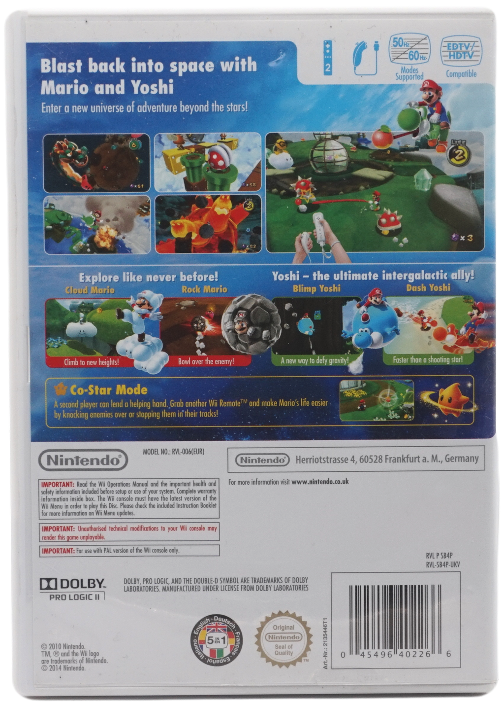 Super Mario Galaxy 2 (Selects) (Wii)