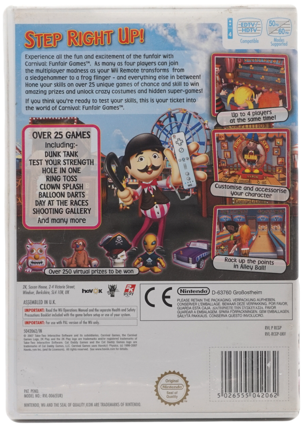 Carnival : Funfair Games (Wii)