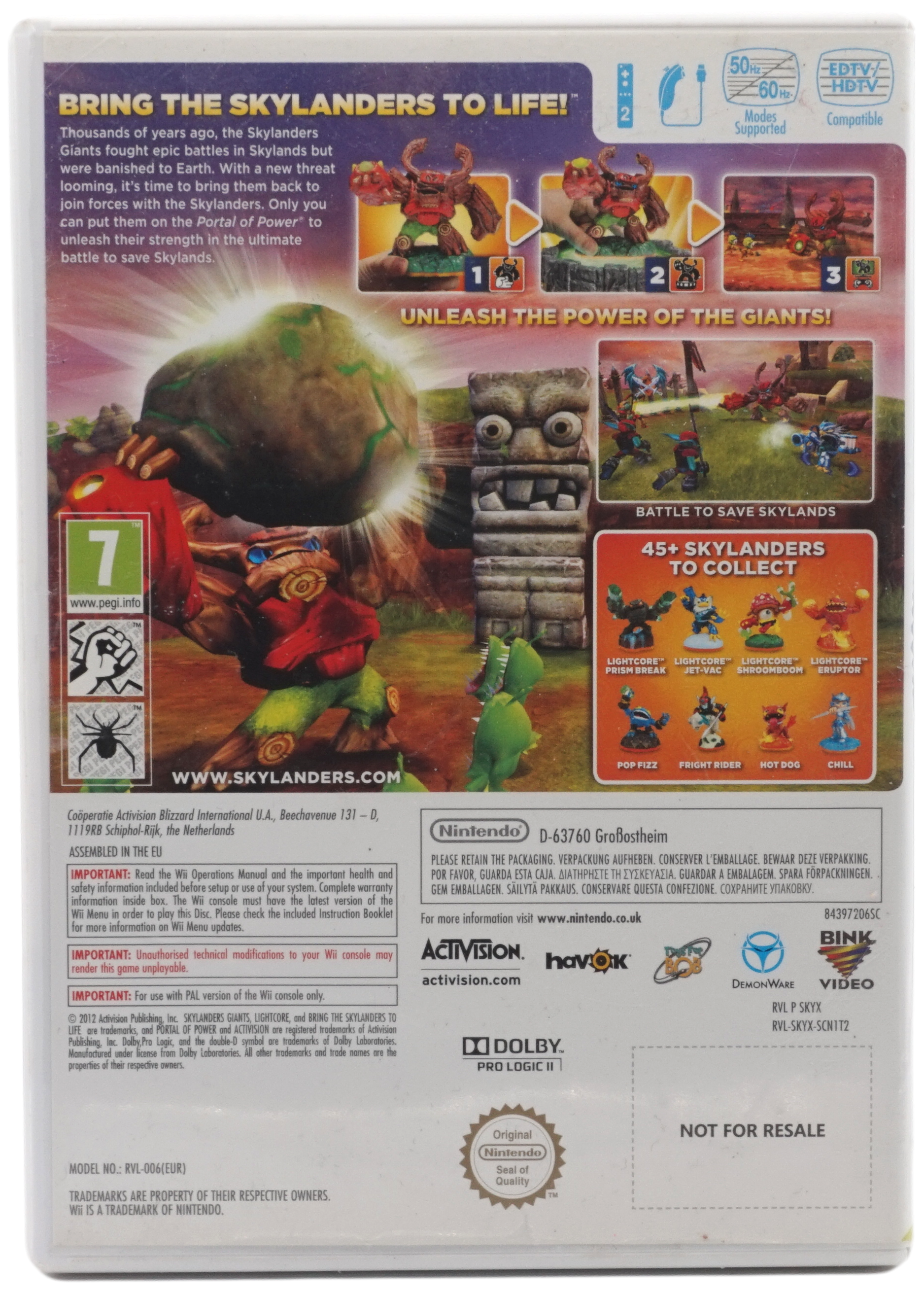 Skylanders Giants (Wii)